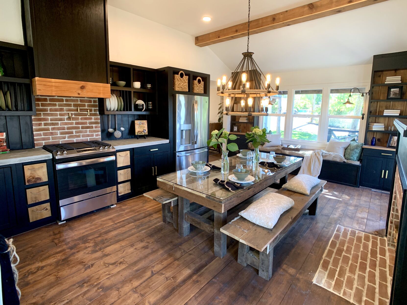 6. Before and after of the Foothill Drive home’s Gold Country style kitchen created by Eureka Renovators..jpg